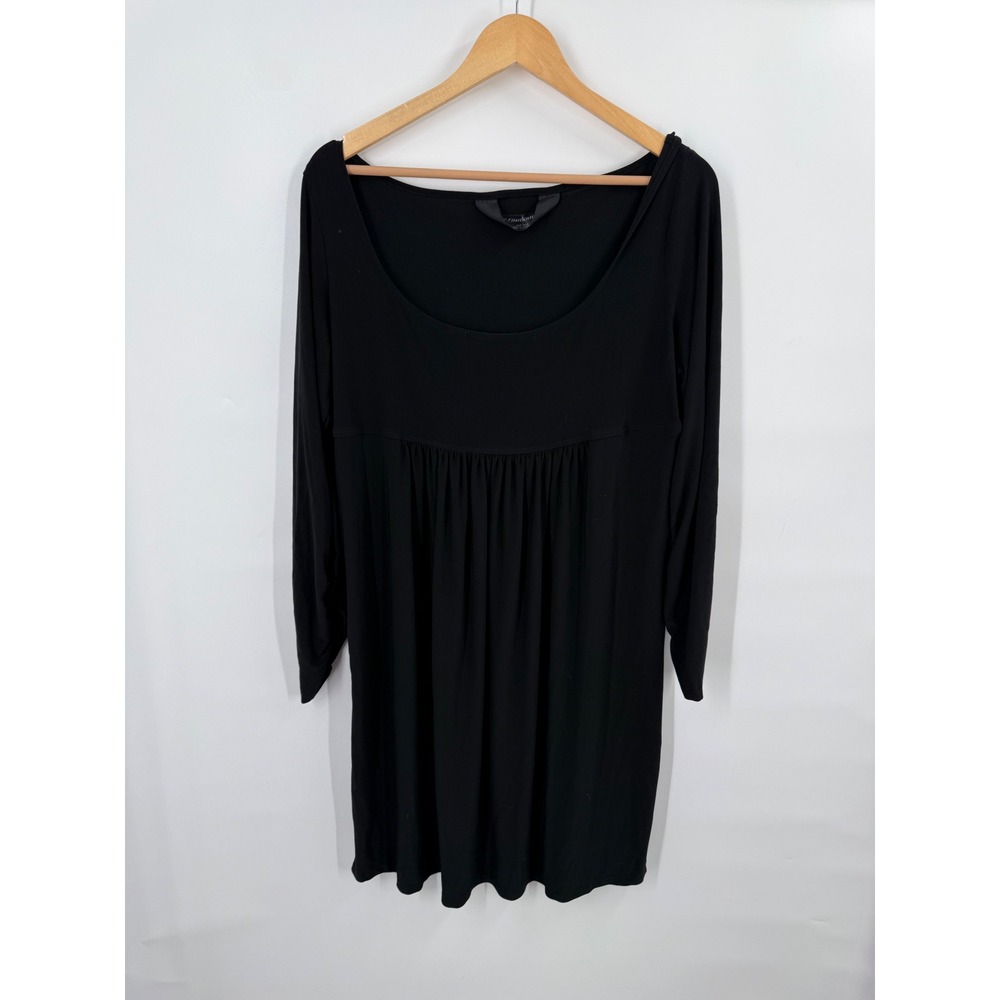 Norma Kamali Tunic Dress Women XXL Timeless Designer Minimalist Capsule Stretchy